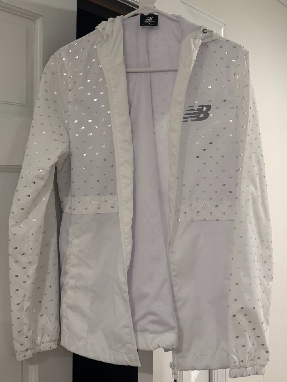 New Balance Water Resistant Fabric Hood Jacket